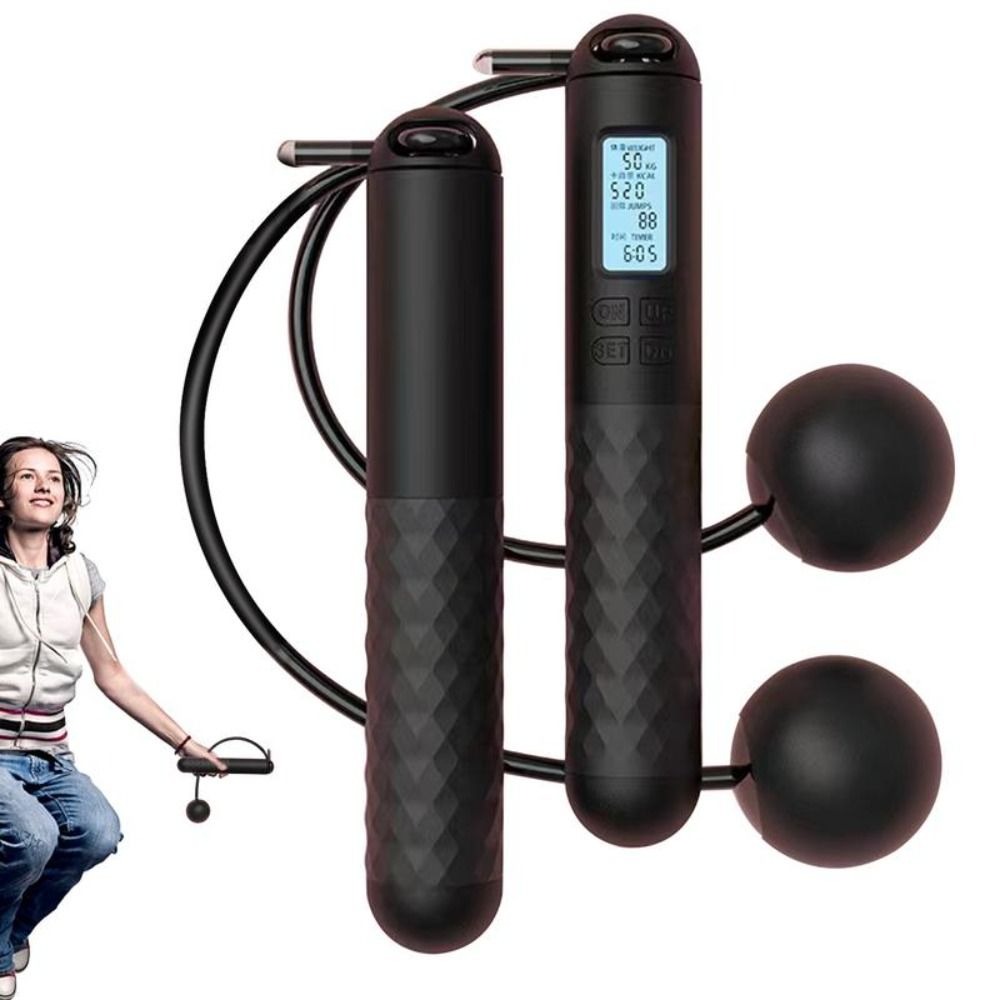 휴대용 무선 줄없는 줄넘기 카운터 포함 미끄럼 방지 카 - Smart Jump Rope Digital Counter 리뷰 및 가격