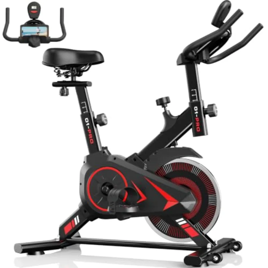 350파운드까지 지탱할 수 있는 용량, 스틸 프레임,  - Exercise Bike Magnetic Resistance 리뷰 및 가격